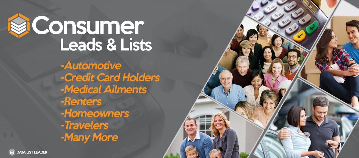 Consumer Leads and Lists - Data List Leader